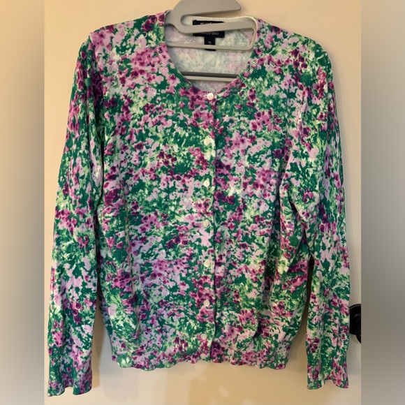 Lands’ End Woman’s Cardigan, Size XL (18) - Picture 1 of 4